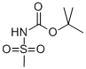 (Methylsulfonyl)carbamic acid 1,1-dimethylethyl ester