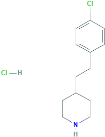 4-[2-(4-CHLORO-PHENYL)-ETHYL]-PIPERIDINE HCL