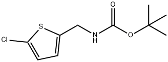 Carbamic acid, N-[(5-chloro-2-thienyl)methyl]-, 1,1-dimethylethyl ester
