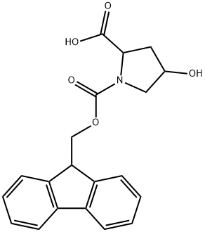 1-(((9H-fluoren-9-yl)methoxy)carbonyl)-4-hydroxypyrrolidine-2-carboxylic acid