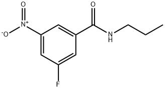 Benzamide, 3-fluoro-5-nitro-N-propyl-