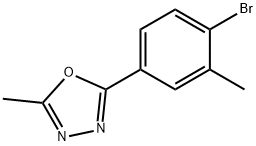 2-(4-bromo-3-methylphenyl)-5-methyl-1,3,4-oxadiazole(WXC08914)