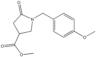 1-(4-甲氧基苄基)-5-氧代吡咯烷-3-羧酸甲酯