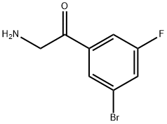 2-amino-1-(3-bromo-5-fluorophenyl)ethanone
