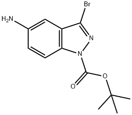 1H-Indazole-1-carboxylic acid, 5-amino-3-bromo-, 1,1-dimethylethyl ester