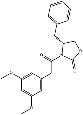 (R)-4-benzyl-3-(2-(3,5-dimethoxyphenyl)acetyl)oxazolidin-2-one