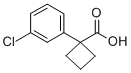 1-(3-chlorophenyl)cyclobutane-1-carboxylic acid