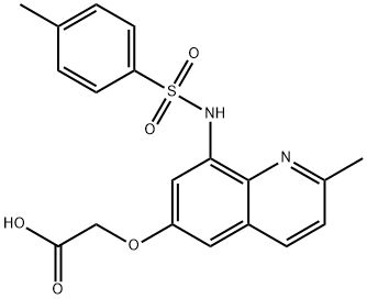 2-METHYL-8-[(4-METHYLPHENYL)SULFONYLAMINO]-6-(ETHYLOXYCARBONYLMETHYLOXY)QUINOLINE