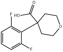 4-(2,6-difluorophenyl)tetrahydro-2H-pyran-4-carboxylic acid
