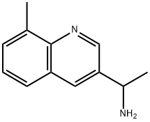 1-(8-methyl-3-quinolyl)ethanamine