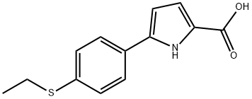 5-(4-(Ethylthio)phenyl)-1H-pyrrole-2-carboxylic acid