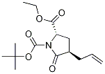 1,2-Pyrrolidinedicarboxylic acid, 5-oxo-4-(2-propen-1-yl)-, 1-(1,1-diMethylethyl) 2-ethyl ester, (2S,4R)-