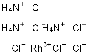 ammonium rhodium(+3) cation chloride