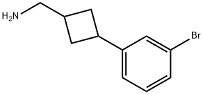 Cyclobutanemethanamine, 3-(3-bromophenyl)-