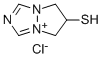 Side chain for biapenem, 6,7-dihydro-6-mercapto-5H-pyrazolo[1,2-a][1,2,4]triazolium chloride,   6,7-dihydro-6-mercapto-5H-pyrazolo[1,2-a][1,2,4]triazol-4-ium,