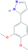 3-(3,4-二甲氧苯基)-2H-吡唑