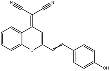 2-(2-(4-hydroxystyryl)-4H-chromene-4-ylidene)malononitrile