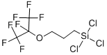 trichloro[3-[1,2,2,2-tetrafluoro-1-(trifluoromethyl)ethoxy]propyl]silane