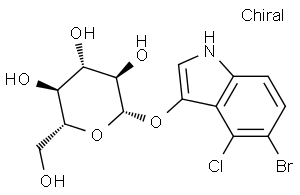 5-BROMO-4-CHLORO-3-INDOLYL-β-D-GLUCOPYRANOSIDE (X-GLC)