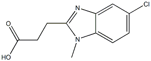 3-(5-Chloro-1-methyl-1H-benzoimidazol-2-yl)-propionic acid