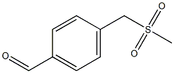 4-((methylsulfonyl)methyl)benzaldehyde