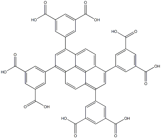 1,3,6,8-四(3',5'-二羧基 苯基)芘