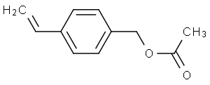 (4-ethenylphenyl)methyl acetate