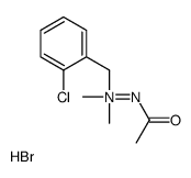 2-Acetyl-1-(o-chlorobenzyl)-1,1-dimethylhydrazinium bromide