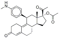 N-Desmethyl Ulipristal Acetate-13C-d3