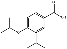 Benzoic acid, 4-(1-methylethoxy)-3-(1-methylethyl)-