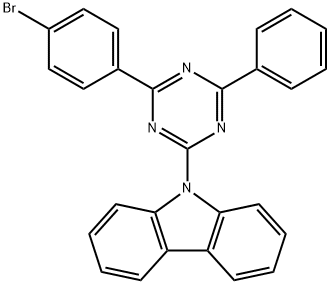 9-[4-(4-溴苯基)-6-苯基-1,3,5-三嗪-2-基]-9H-咔唑