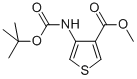 3-Thiophenecarboxylic acid, 4-[[(1,1-diMethylethoxy)carbonyl]aMino]-, Methyl ester