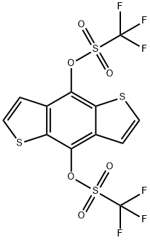 苯并[1,2-b:4,5-b']二噻吩-4,8-二基 双(三氟甲磺酸酯)