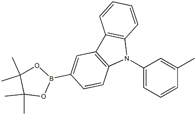 9-(3-甲基苯基)咔唑-3-硼酸片呐醇酯
