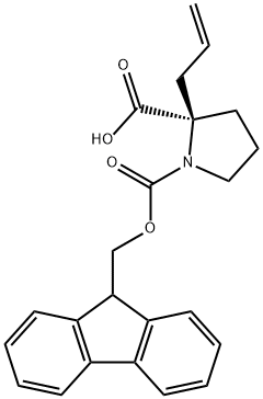 1,2-Pyrrolidinedicarboxylic acid, 2-(2-propen-1-yl)-, 1-(9H-fluoren-9-ylmethyl) ester, (2R)-