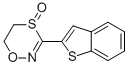 3-benzo[b]thien-2-yl-5,6-dihydro-1,4,2-oxathiazine 4-oxide