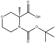 (S)-4-(tert-butoxycarbonyl)-3-MethylMorpholine-3-carboxylic acid