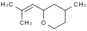 2-(2-甲基-1-丙烯基)-4-甲基四氢吡喃