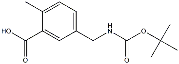 5 -(叔丁氧基羰基氨基-甲基-2-甲基-苯甲酸