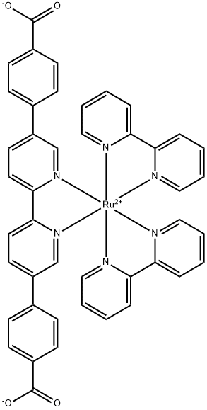 双(2,2'-二吡啶基)(5,5'-二-P-苯甲酸-[2,2']联吡啶基)二氯化钌