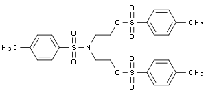 N,N-双[2-(对甲苯磺酰氧基)乙基]-对甲苯磺酰胺