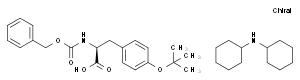 (S)-2-(((苄氧基)羰基)氨基)-3-(4-(叔丁氧基)苯基)丙酸二环己基胺盐