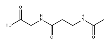 2-(3-acetamidopropanamido)acetic acid