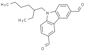 9-(2-乙基己基)-9H-咔唑-3,6-二甲醛