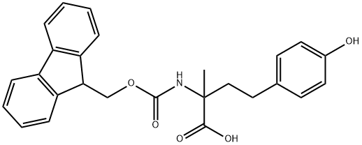 Benzenebutanoic acid, α-[[(9H-fluoren-9-ylmethoxy)carbonyl]amino]-4-hydroxy-α-methyl-