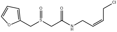 (Z)-N-(4-Chlorobut-2-en-1-yl)-2-((furan-2-ylmethyl)sulfinyl)acetamide