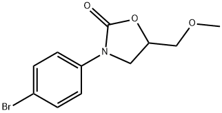 2-Oxazolidinone, 3-(4-bromophenyl)-5-(methoxymethyl)-