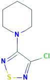 1-(4-Chloro-1,2,5-thiadiazol-3-yl)piperidine