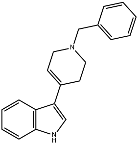 3-(1-Benzyl-1,2,3,6-tetrahydro-4-pyridyl)indole