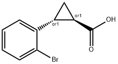 rel-(1S,2S)-2-(2-溴苯基)环丙烷-1-羧酸